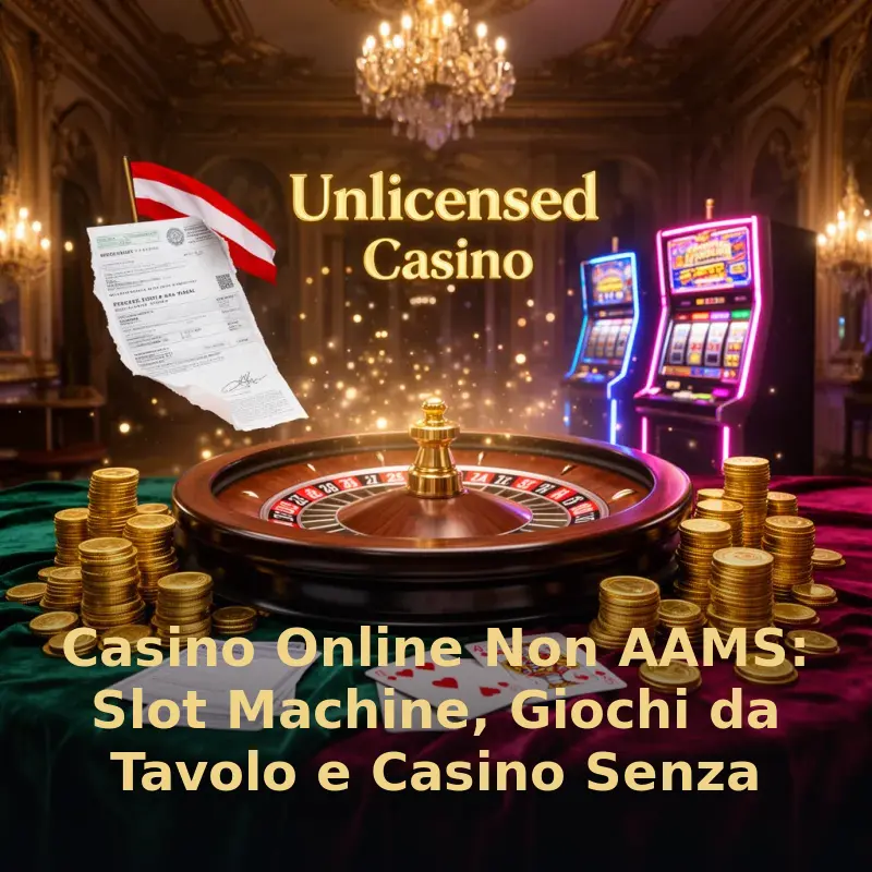 Casino Online Non AAMS: Slot Machine, Giochi da Tavolo e Casino Senza